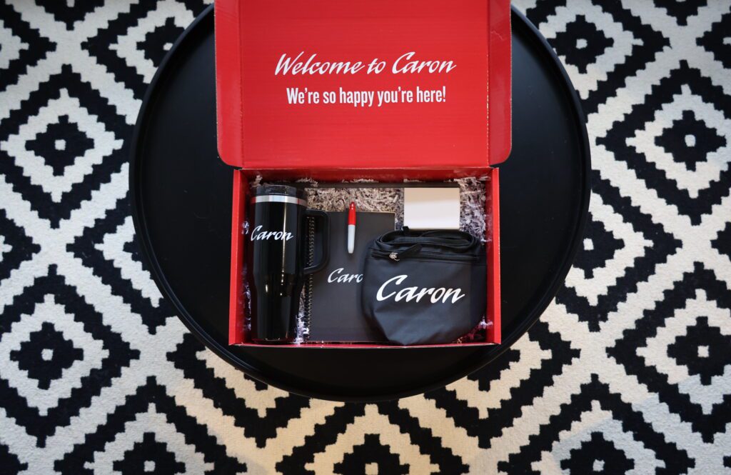 onboarding swag kit to improve training and increase retention